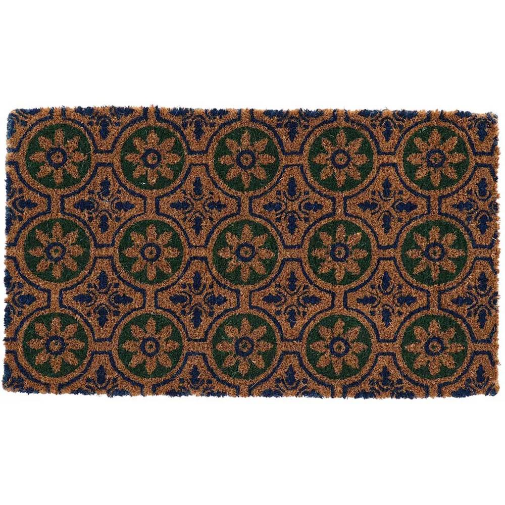 Paillasson Motifs Fibres De Coco 75x45 cm Fleurs – ESSCHERT DESIGN - Image 6