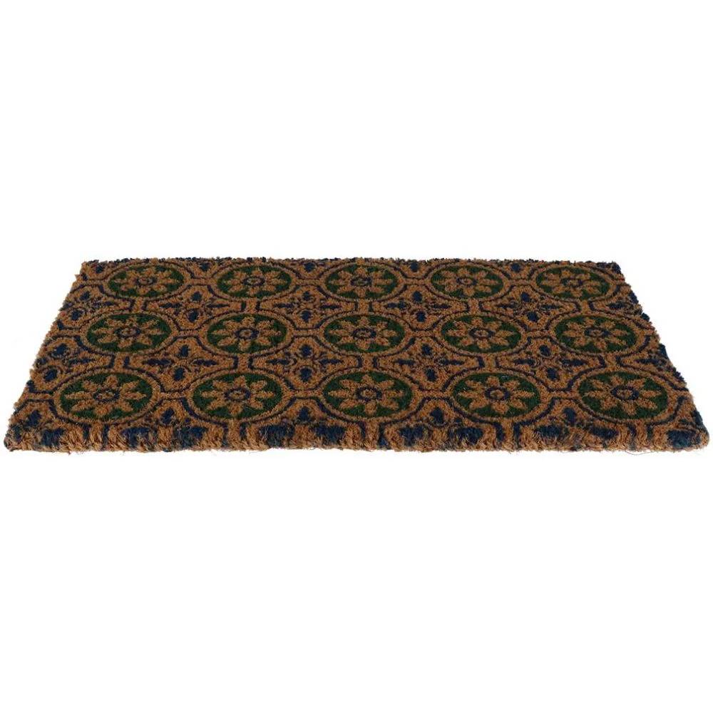 Paillasson Motifs Fibres De Coco 75x45 cm Fleurs – ESSCHERT DESIGN - Image 4