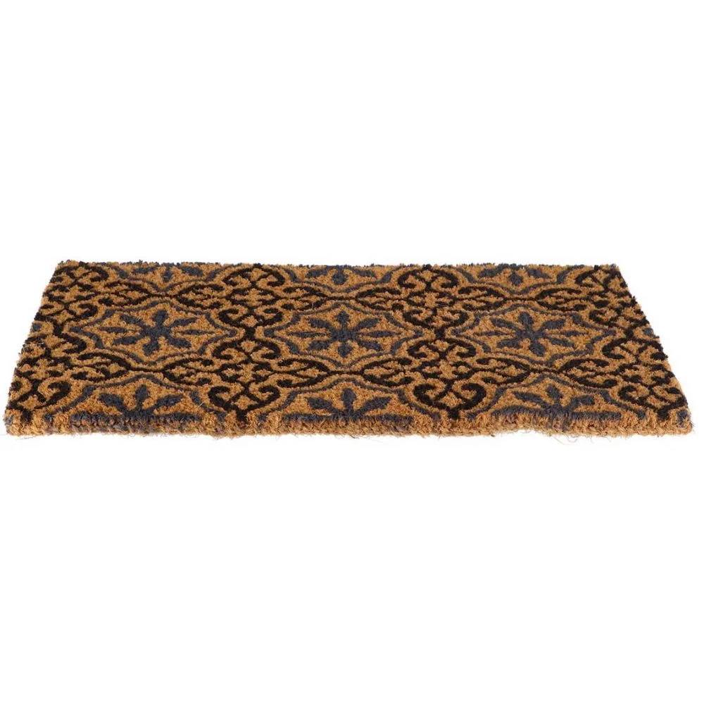 Paillasson fibres coco motifs 75 x 45 cm rosettes – ESSCHERT DESIGN - Image 8