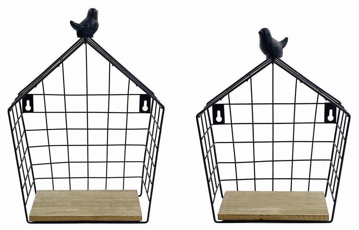 Ecloz - Ecloz - Etagère maison à oiseaux petit modèle