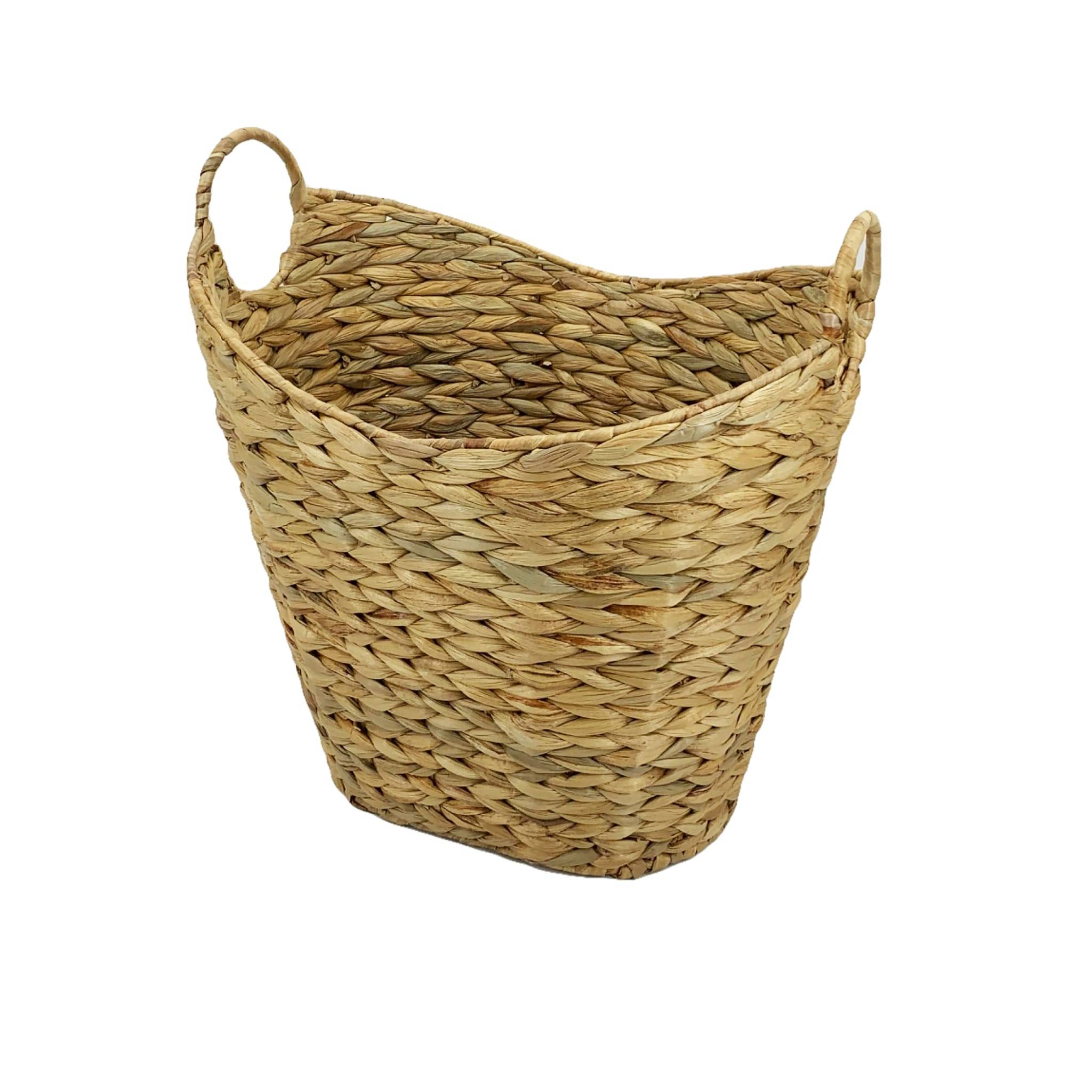 Ecloz - Ecloz - Panier tressé ovale en jacinthe d'eau