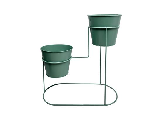 Ecloz - Ecloz - Support double pour cache pots