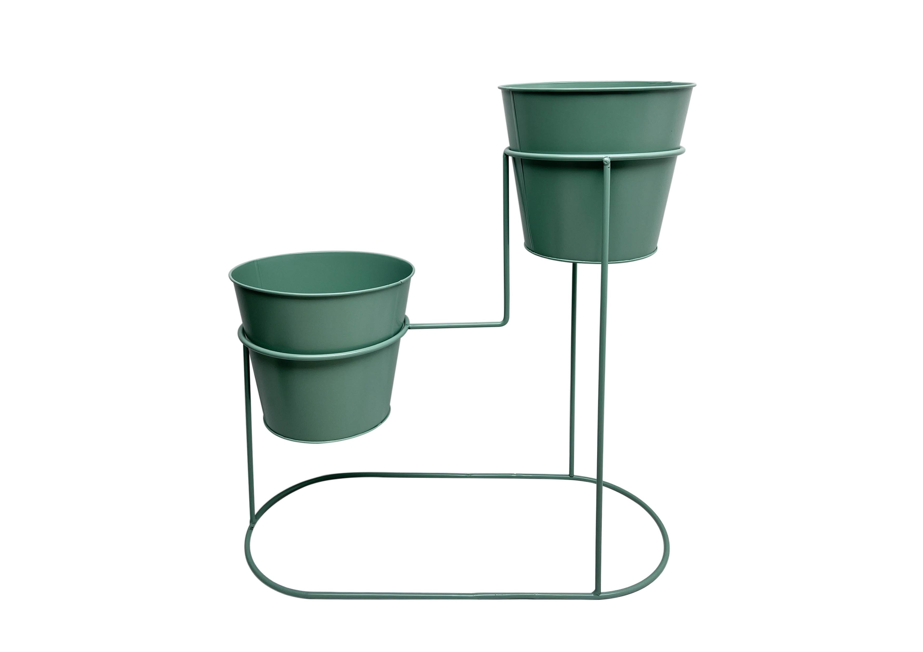 Ecloz - Ecloz - Support double pour cache pots