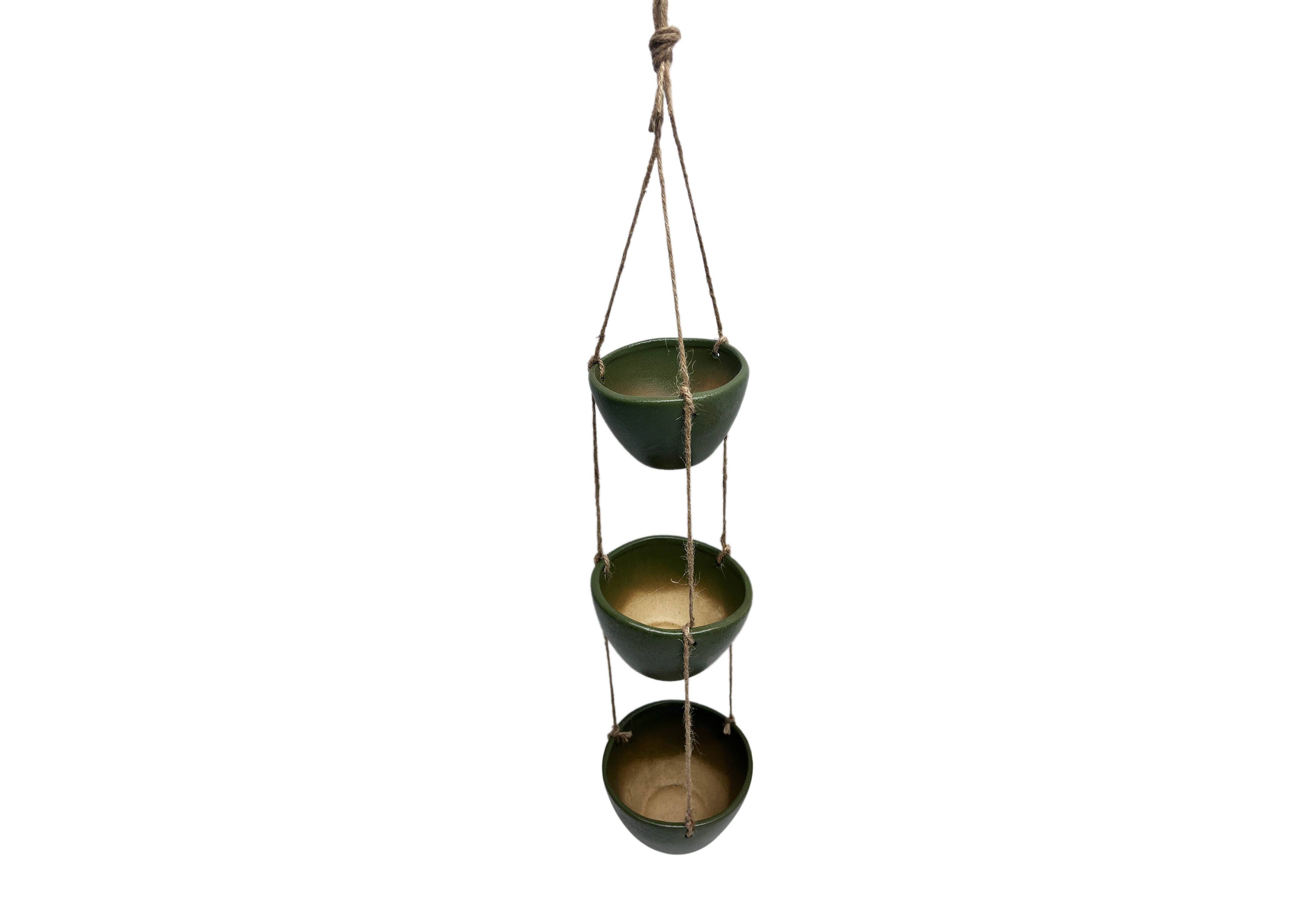 Ecloz - Ecloz -Suspension3 pots Kaki Ø différents