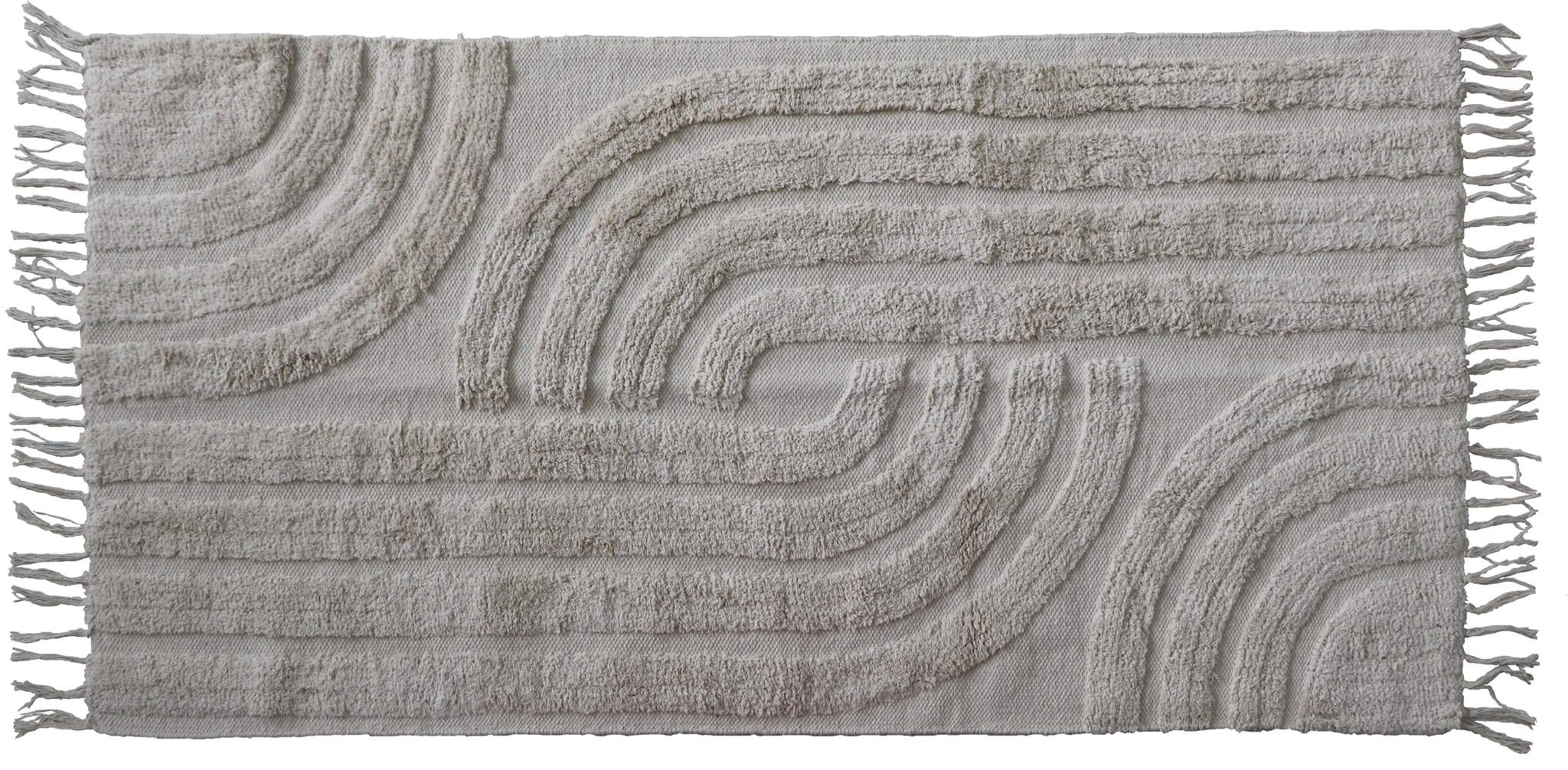 Ecloz - Ecloz -Tapis en coton tuffté 70 x 140 cm