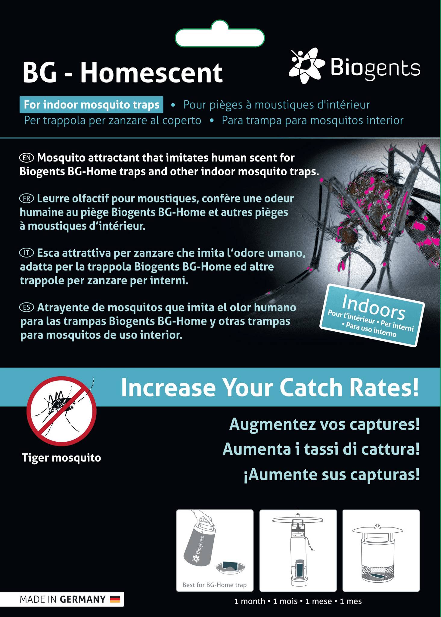 Recharge piège 1 mois - BG-HOME BIOGENTS