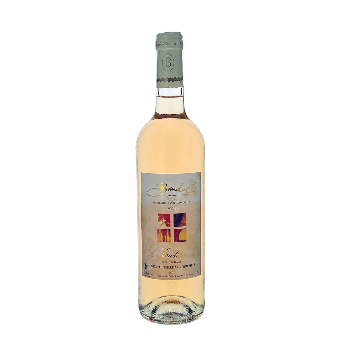 Les monopoles - Cadierenne Bandol rosé  75 cl