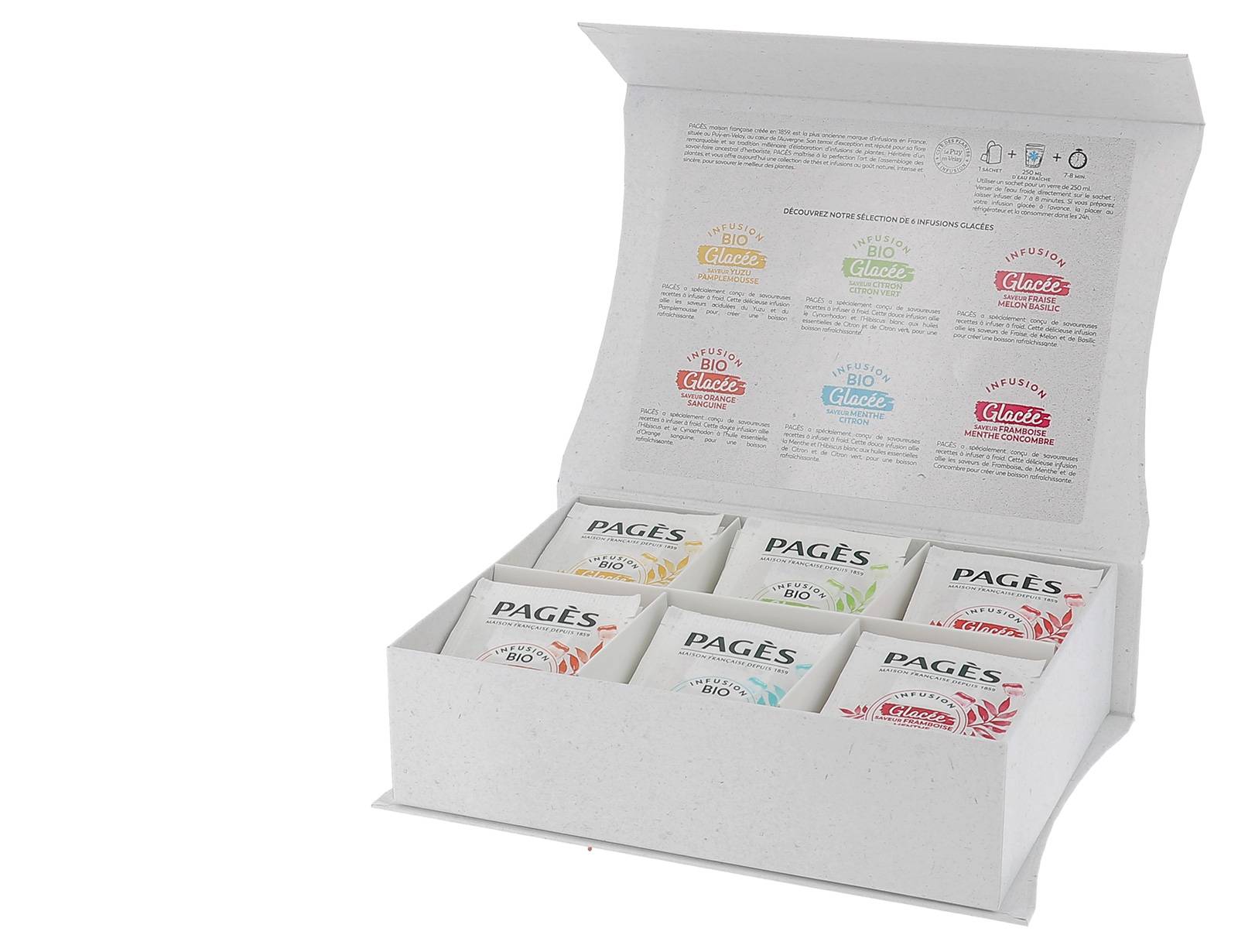 Pages - Coffret découverte estivale infusions à froid x60 - Pagès - Imagen 2