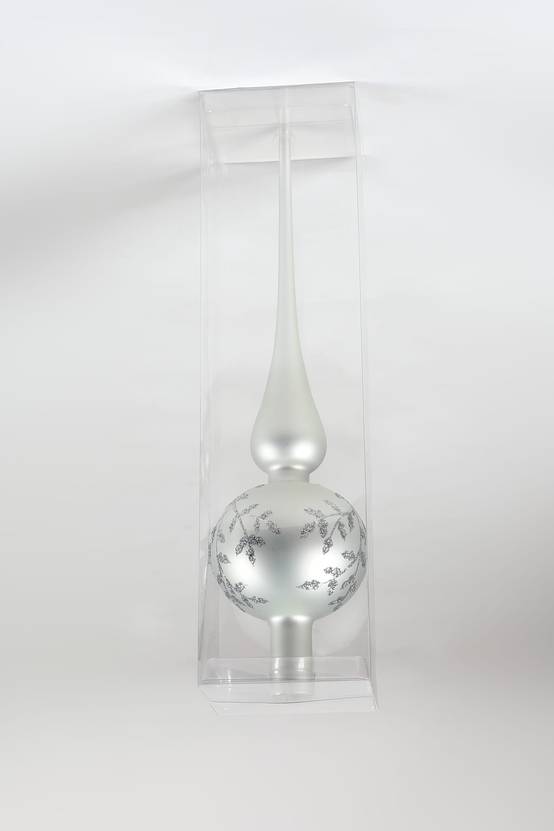 Ecloz - Cimier pointe en verre - argent - Ø. 8 cm - ECLOZ - Image 3