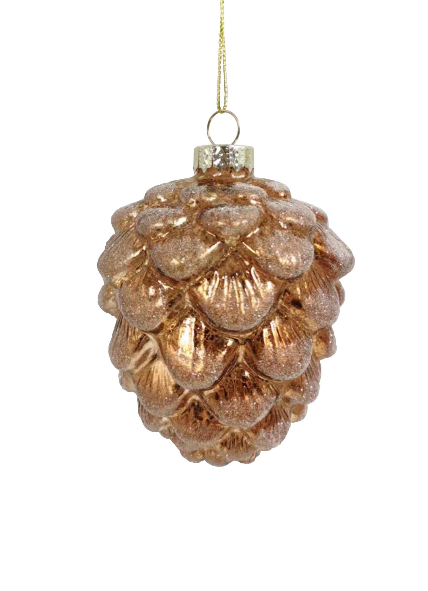 Ecloz - Suspension Pomme de pin Camel, hauteur  11 cm - Ecloz - Imagen 2