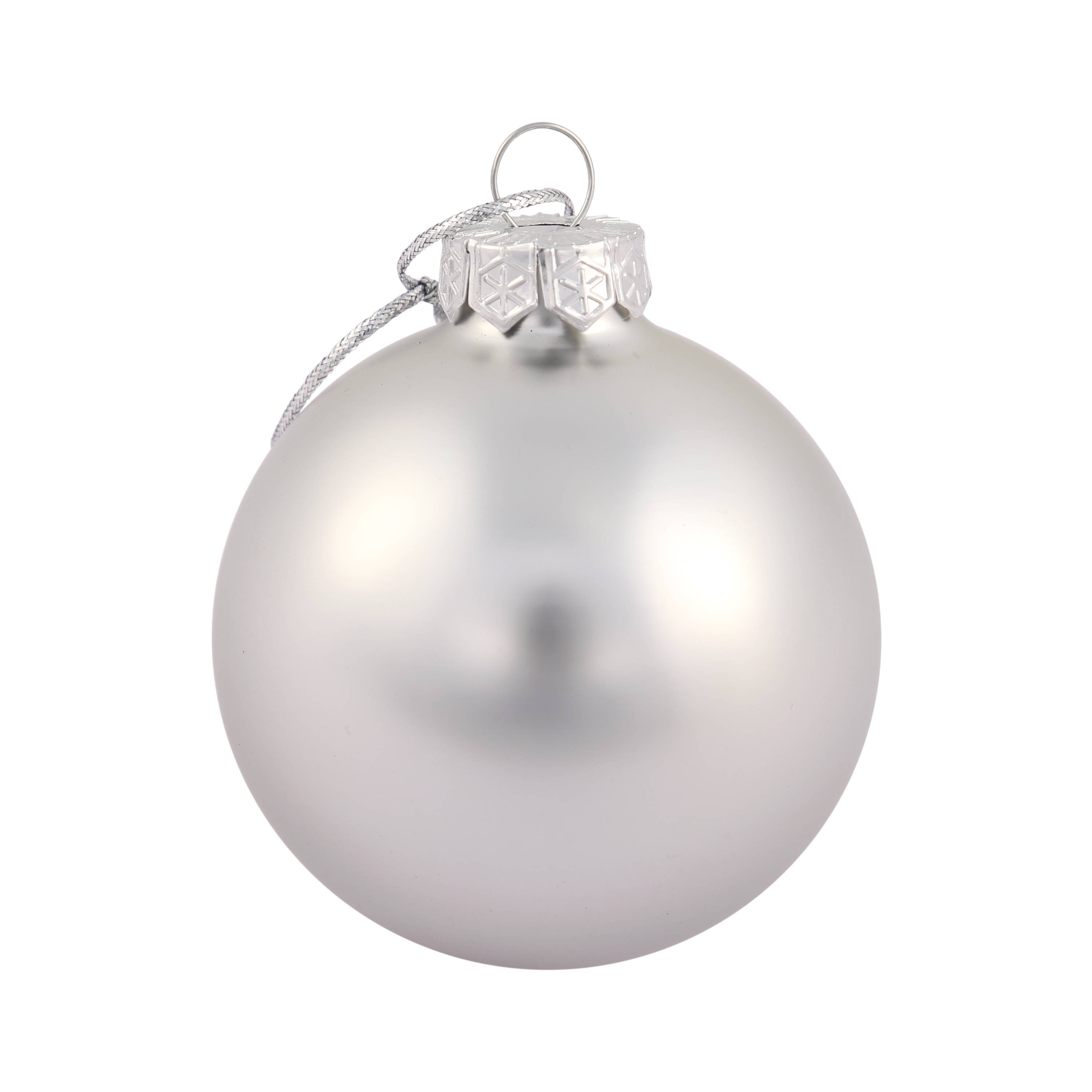 Ecloz - Lot de 8 boules de Noël en verre - argent et doré - Ø. 7 cm - ECLOZ - Image 5