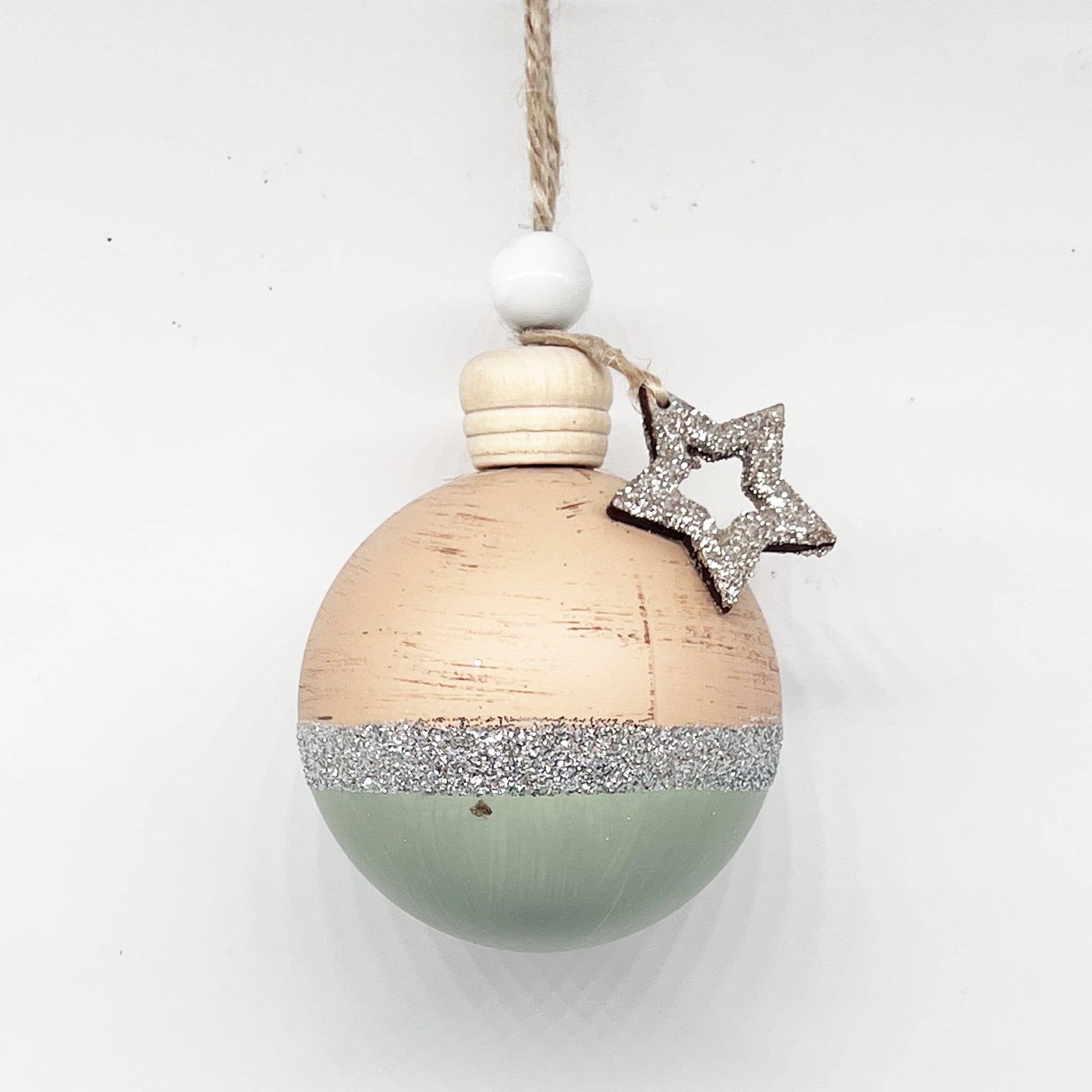 Ecloz - Boule de Noël Etoile bois Ø.6 cm- Ecloz - Imagen 2
