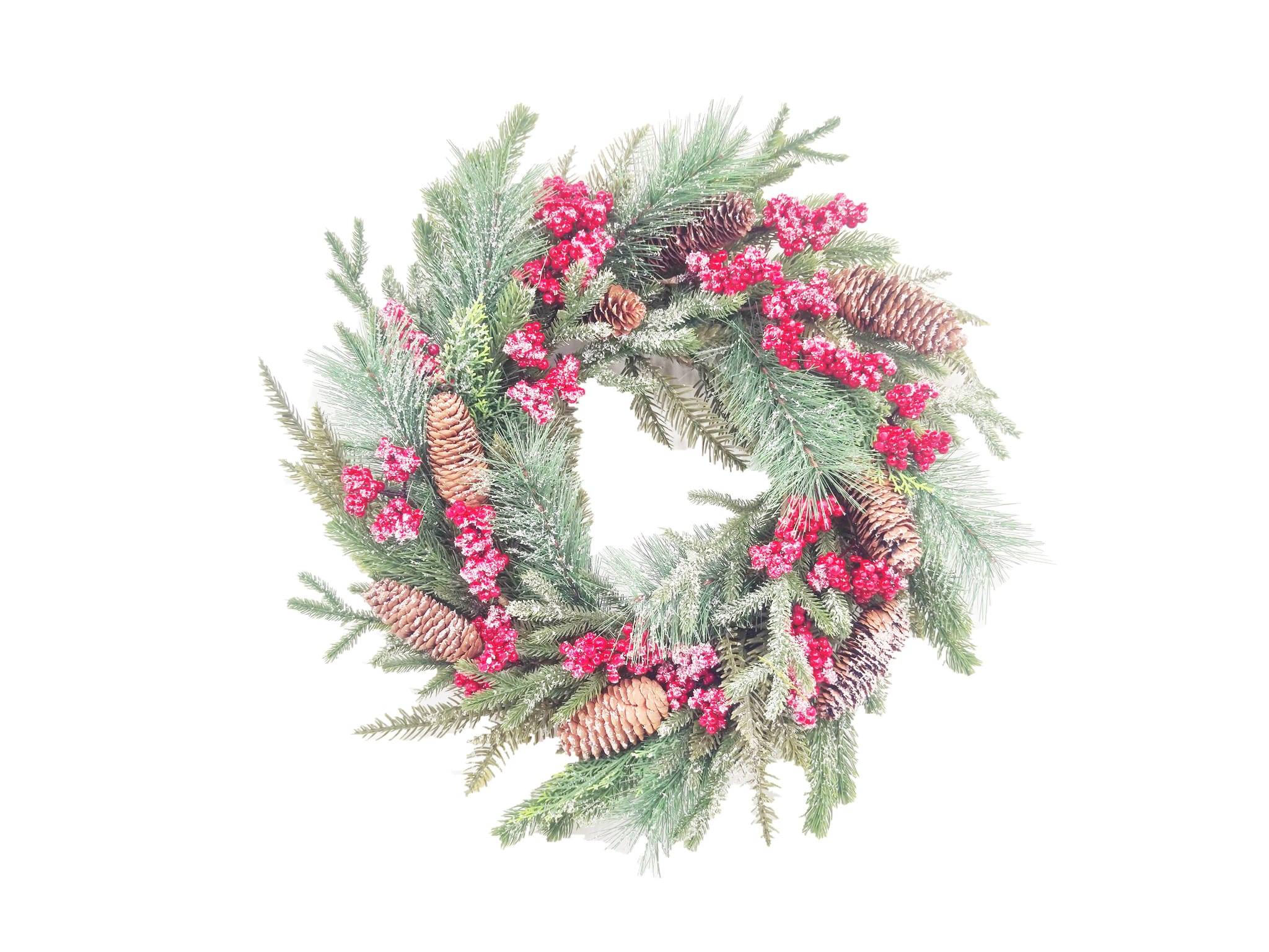 Ecloz - Couronne de Noël Baies Rouges- ECLOZ