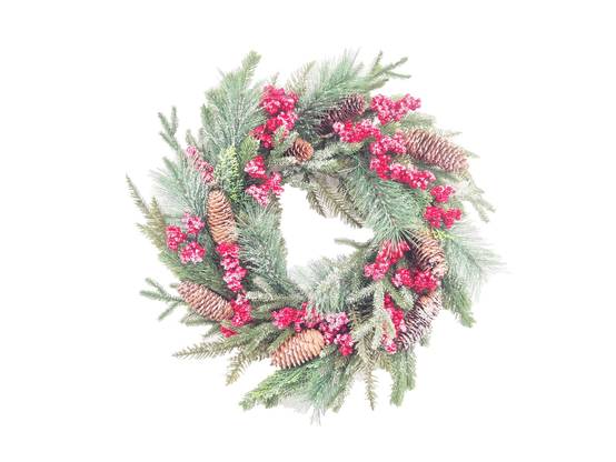 Ecloz - Couronne de Noël Baies Rouges- ECLOZ - Image 2