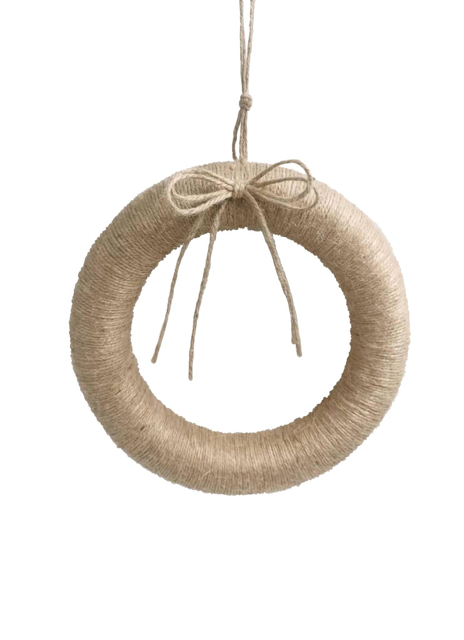 Ecloz - Couronne de Noël Corde  Ø.27 cm- Ecloz - Imagen 1