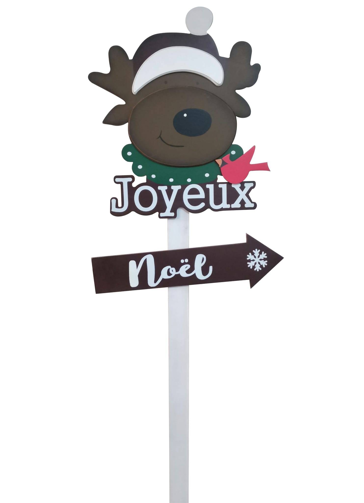 Ecloz - Panneau Joyeux Noël avec Renne- ECLOZ - Imagen 2