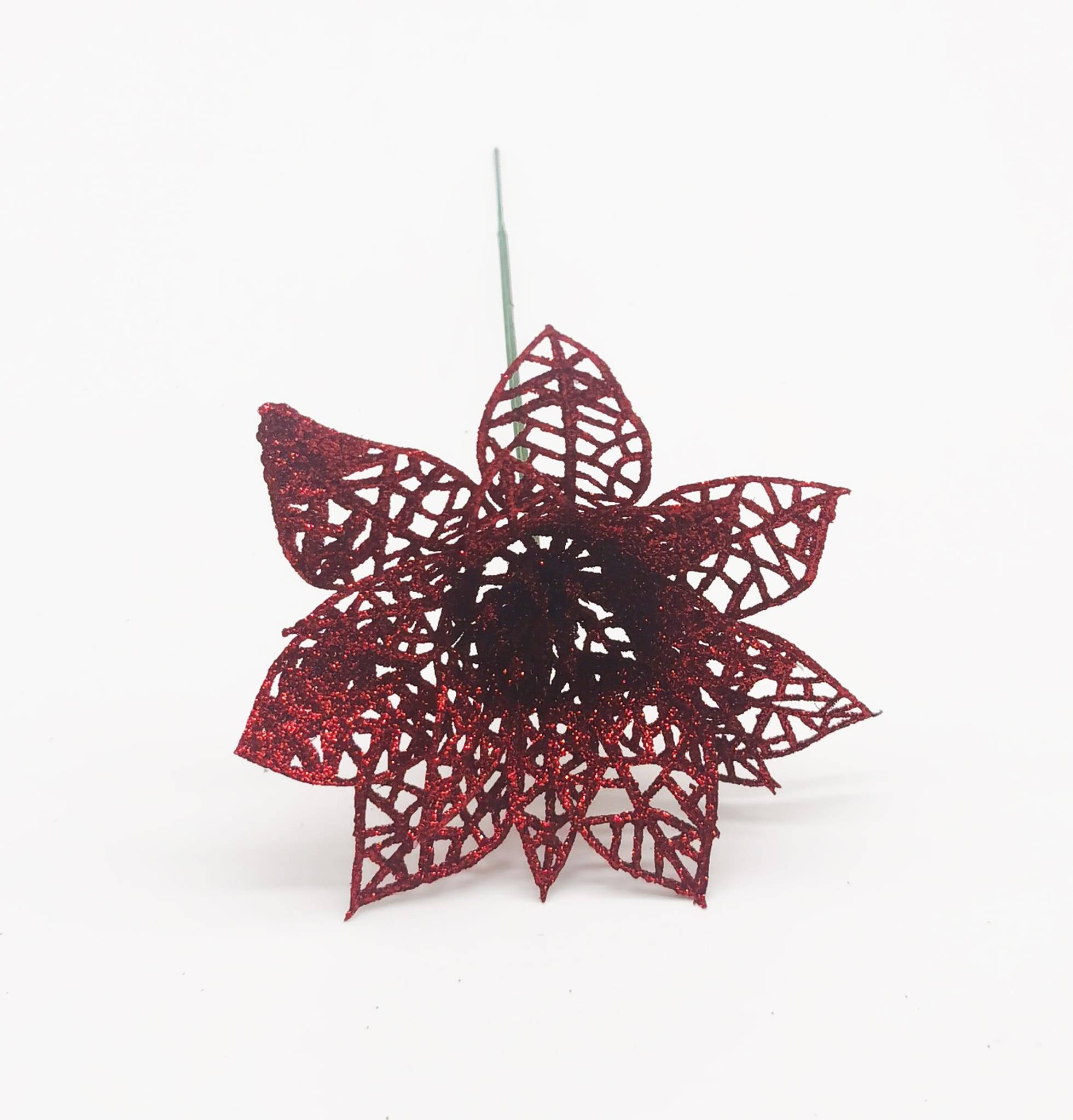 Ecloz - Poinsettia ajouré Rouge- Ecloz - Imagen 1