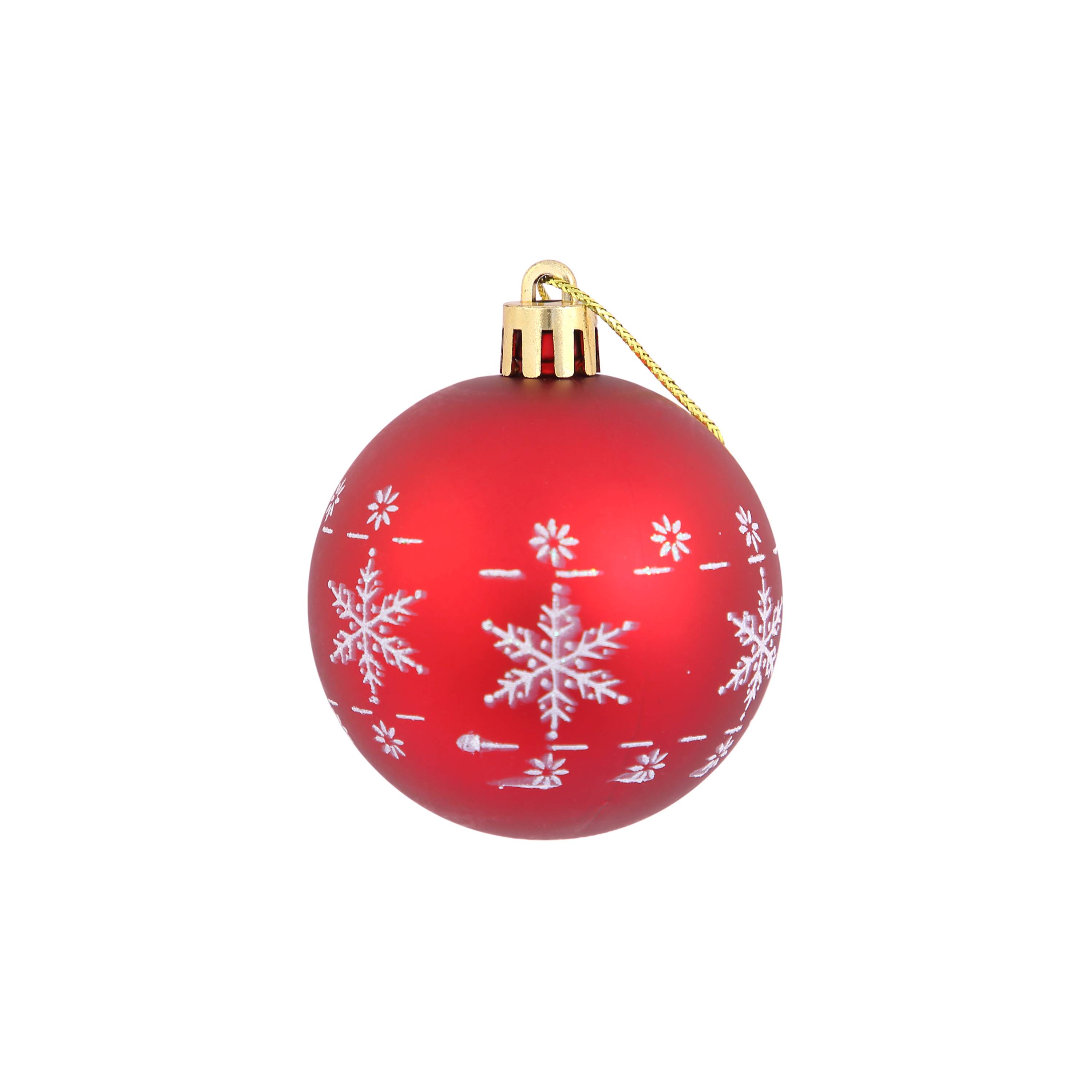 Ecloz - Tube de 10 boules de Noël incassables - coloris assortis - Ø 6 cm - ECLOZ - Image 5