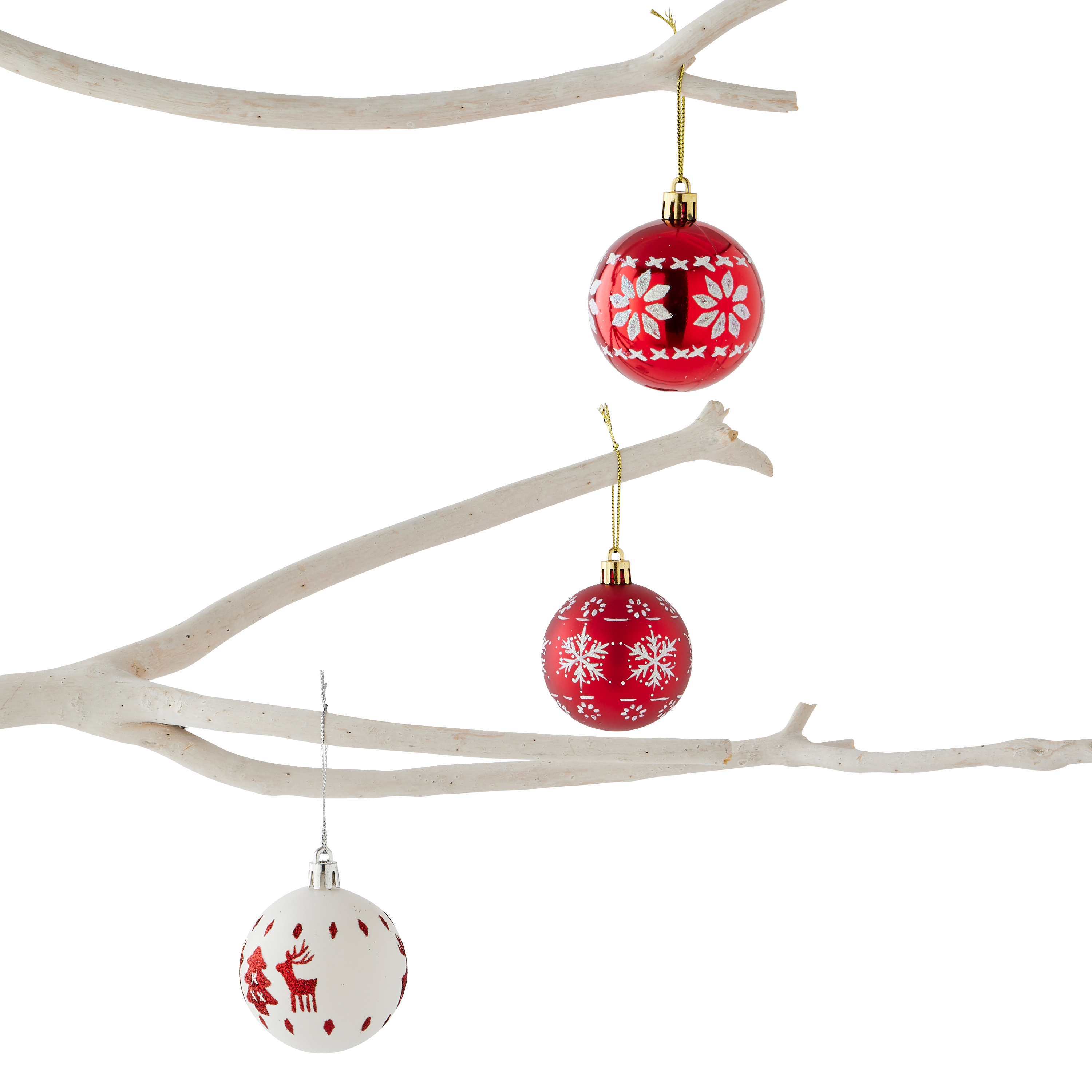 Ecloz - Tube de 10 boules de Noël incassables - coloris assortis - Ø 6 cm - ECLOZ - Image 7