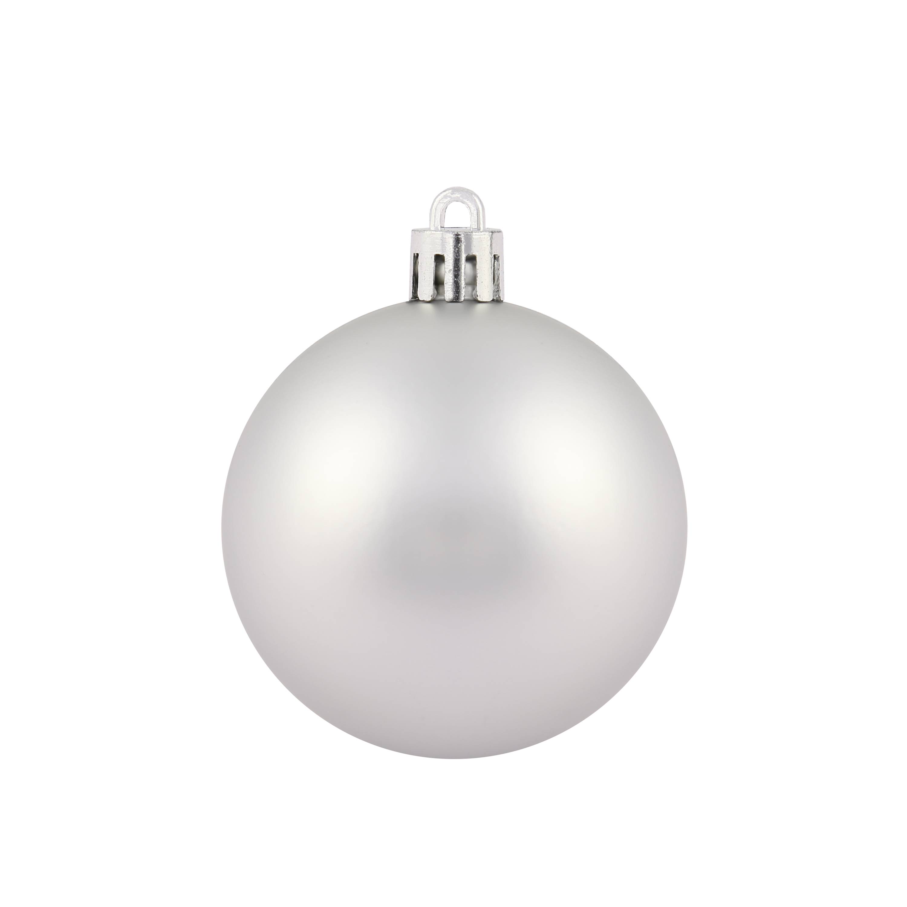 Ecloz - Tube de 10 boules de Noël incassables - argent - Ø 6 cm - ECLOZ - Image 6