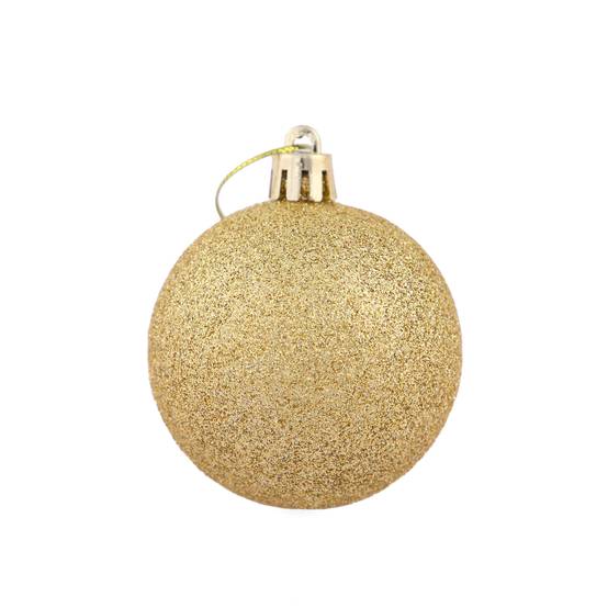 Ecloz - Tube de 10 boules de Noël incassables - doré - Ø 6 cm - ECLOZ - Image 6