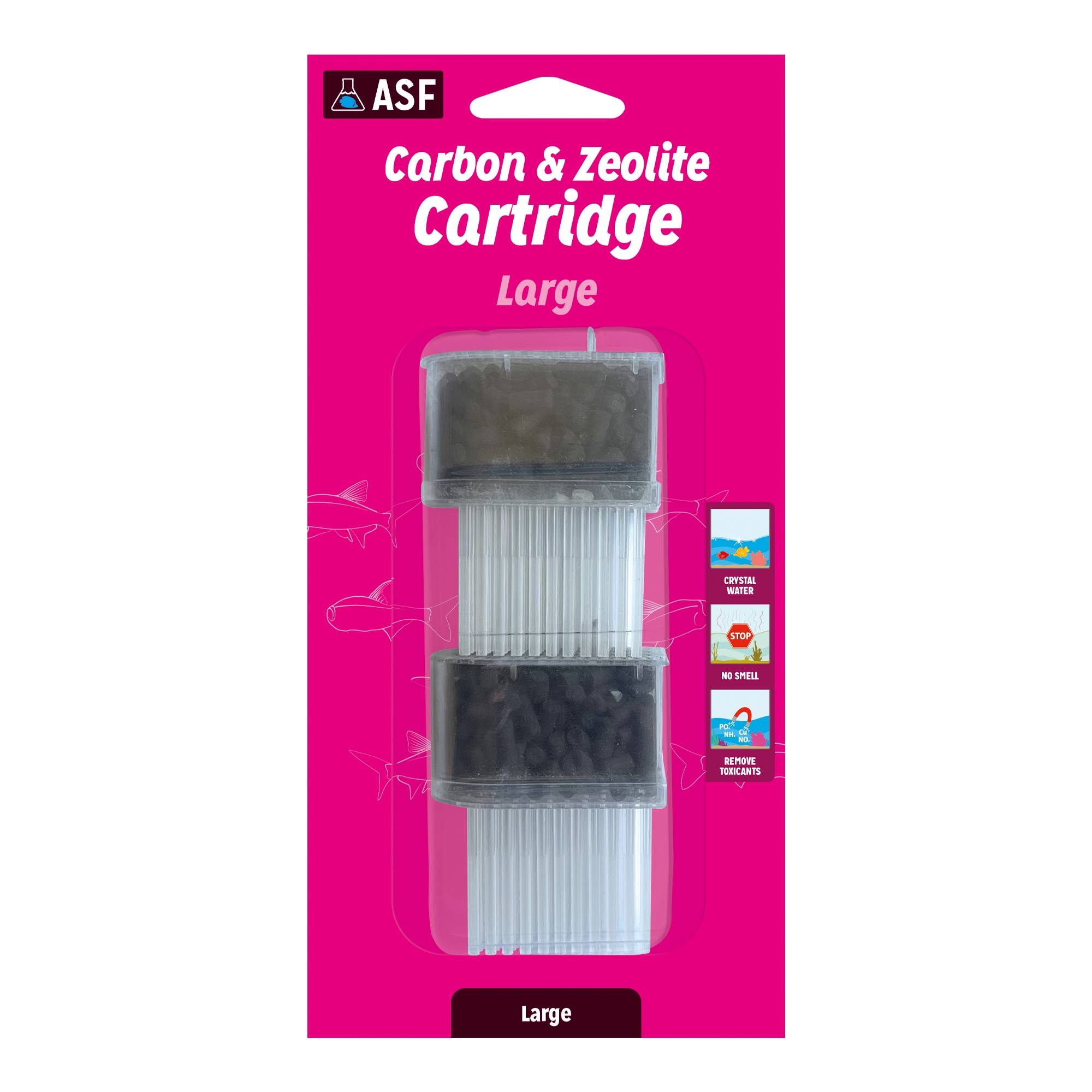 Cartouche zeolithe pour filtre NewJet Large L 10 cm l 4,5 cm H 20,5 cm - AQUARIUM SYSTEMS