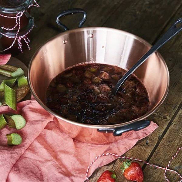 Baumalu - Bassine à confiture cuivre induction Ø26 cm ép. 1,7 mm  3 L –  Cuivre de France