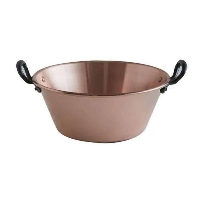 Baumalu - Bassine à confiture cuivre induction Ø26 cm ép. 1,7 mm  3 L –  Cuivre de France - Imagen 5