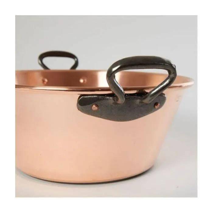 Baumalu - Bassine à confiture cuivre induction Ø26 cm ép. 1,7 mm  3 L –  Cuivre de France - Imagen 6