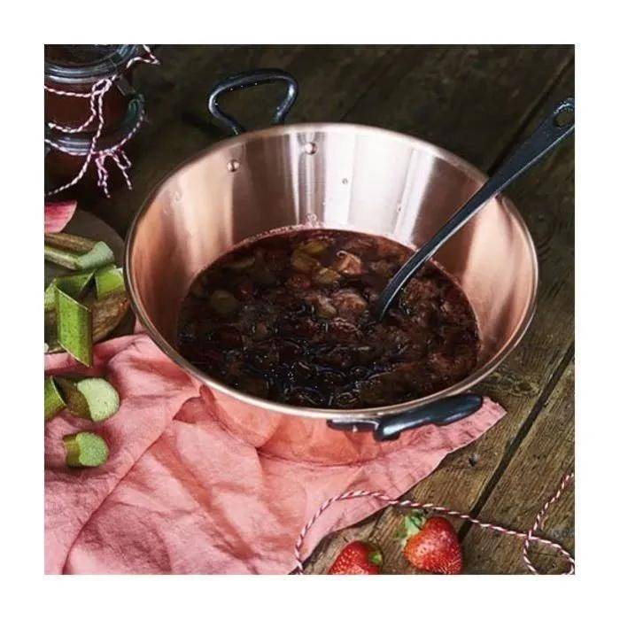 Baumalu - Bassine à confiture cuivre induction Ø26 cm ép. 1,7 mm  3 L –  Cuivre de France - Imagen 8