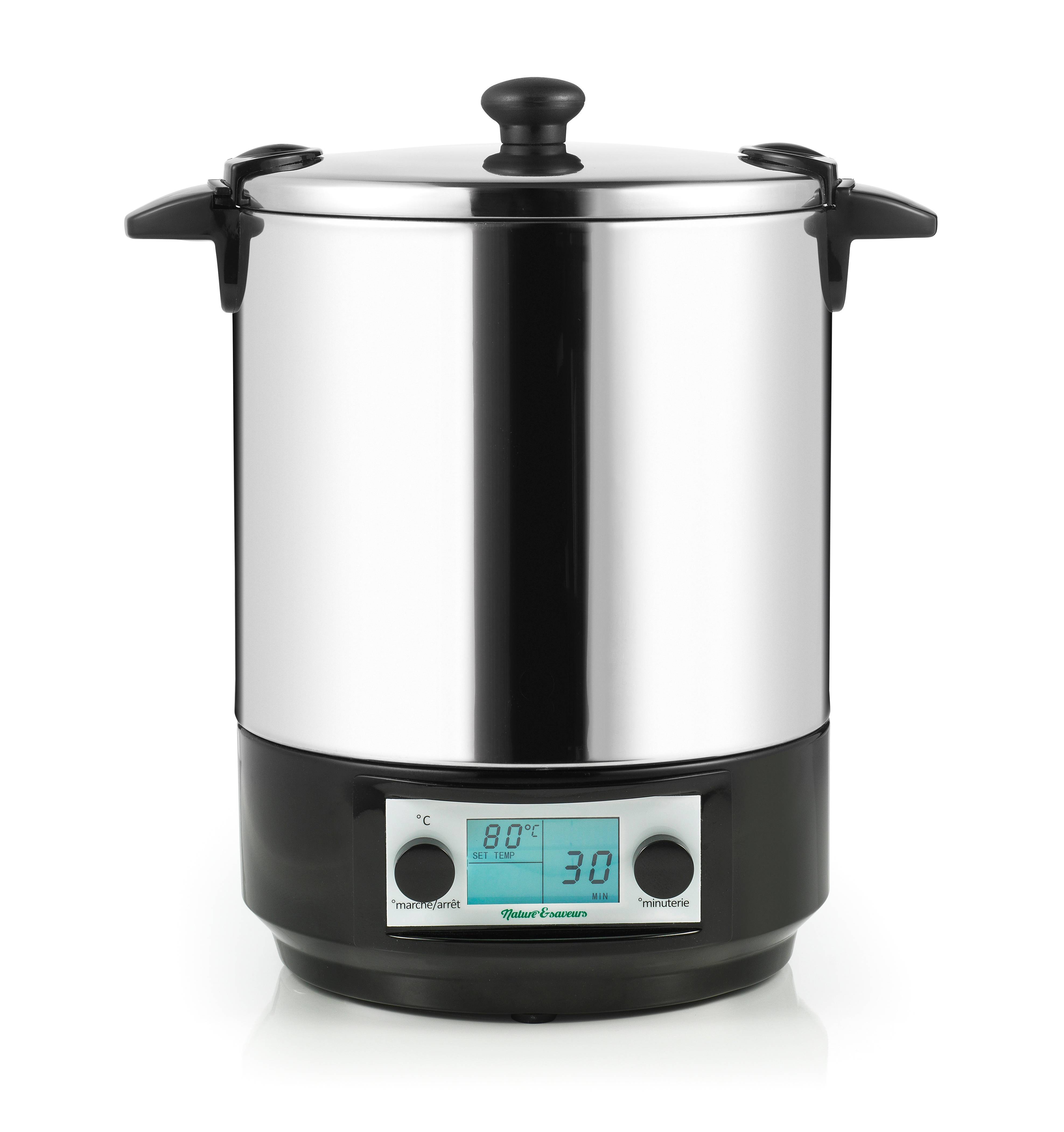Nature Et Saveurs - Stérilisateur automatique inox 12 L – Nature & Saveurs