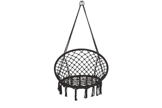 Ecloz - Fauteuil suspendu Danae noir ECLOZ