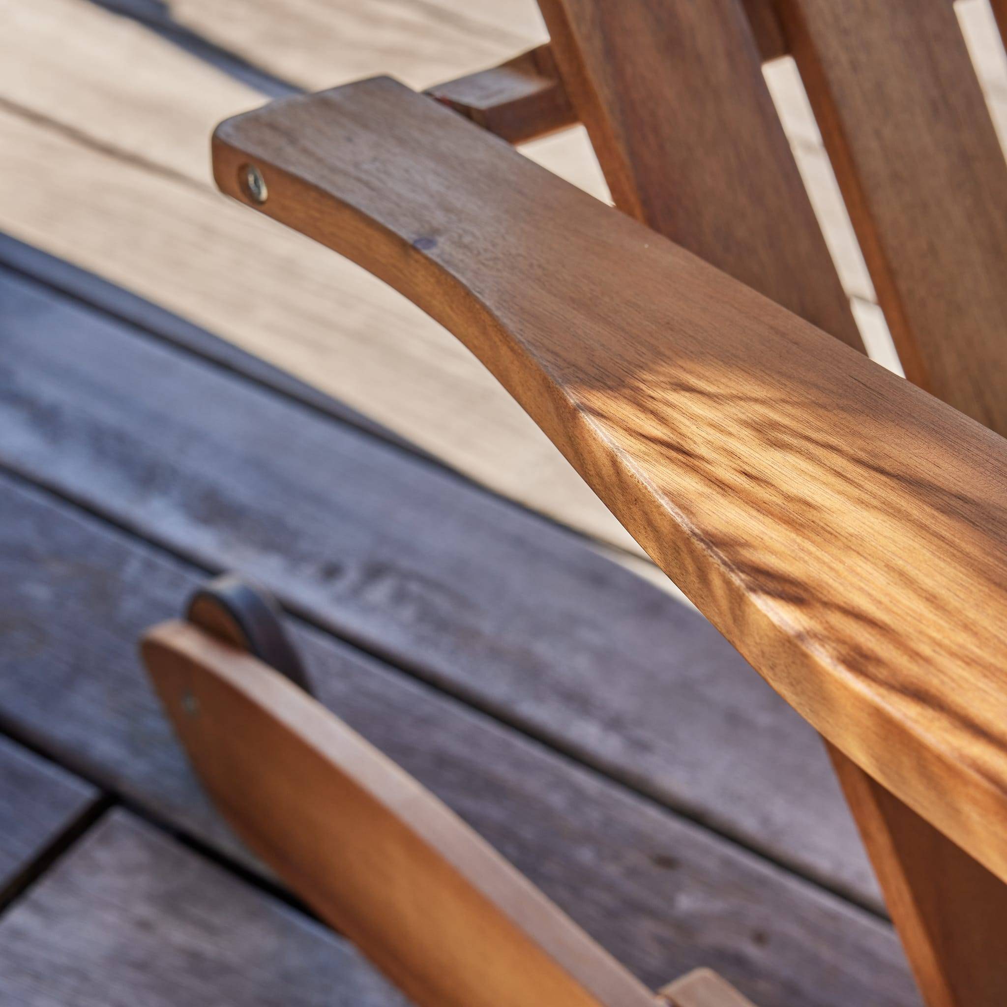 Ecloz - Fauteuil de jardin adirondack bois Dublin ECLOZ - Imagen 15