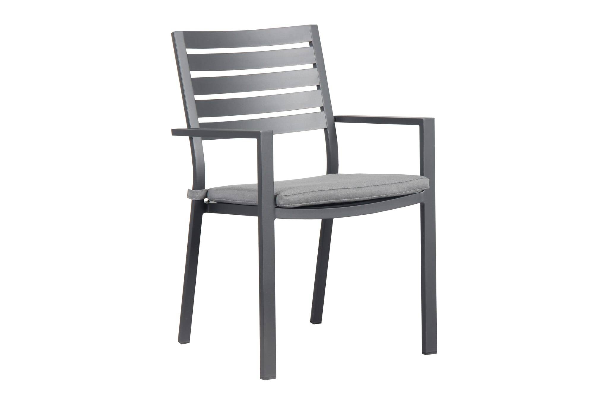 Ecloz - Fauteuil de jardin alu textilène graphite Dinan ECLOZ - Imagen 3