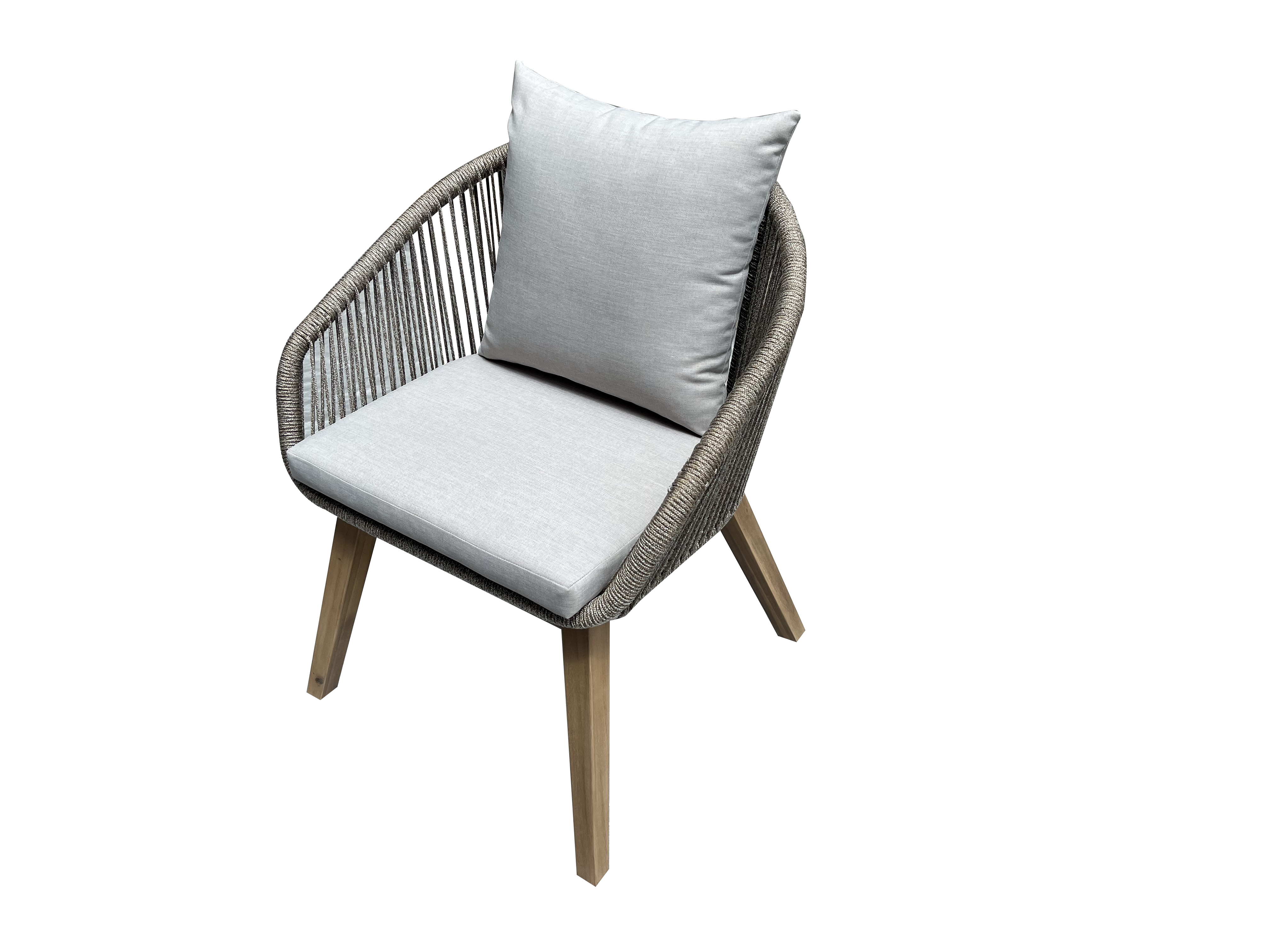 Ecloz - Salon de jardin repas cordage Dancy 4 personnes ECLOZ - Imagen 3