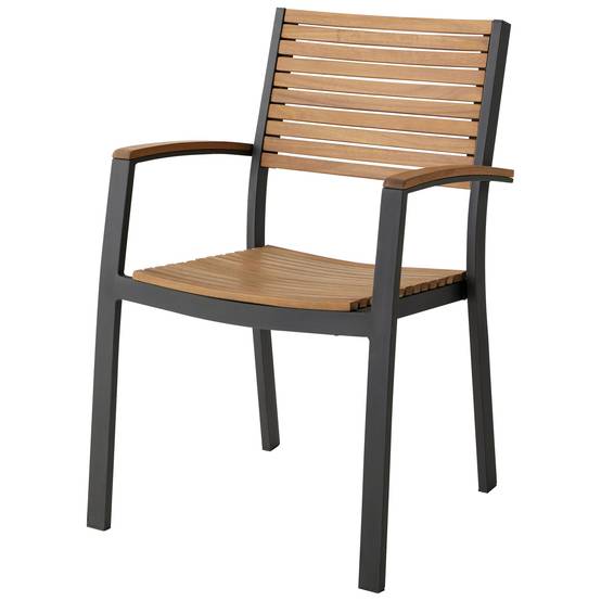Ecloz - Fauteuil de jardin alu bois Noisette ECLOZ - Image 2