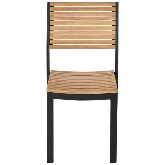 Ecloz - Chaise de jardin alu bois Noisette ECLOZ - Image 2