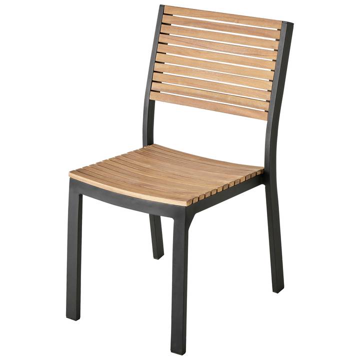 Ecloz - Chaise de jardin alu bois Noisette ECLOZ - Imagen 1