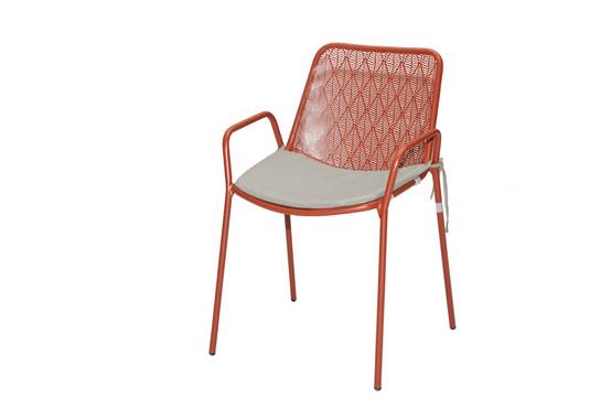 Ecloz - Fauteuil de jardin aluminium Evolution rouille ECLOZ - Image 1