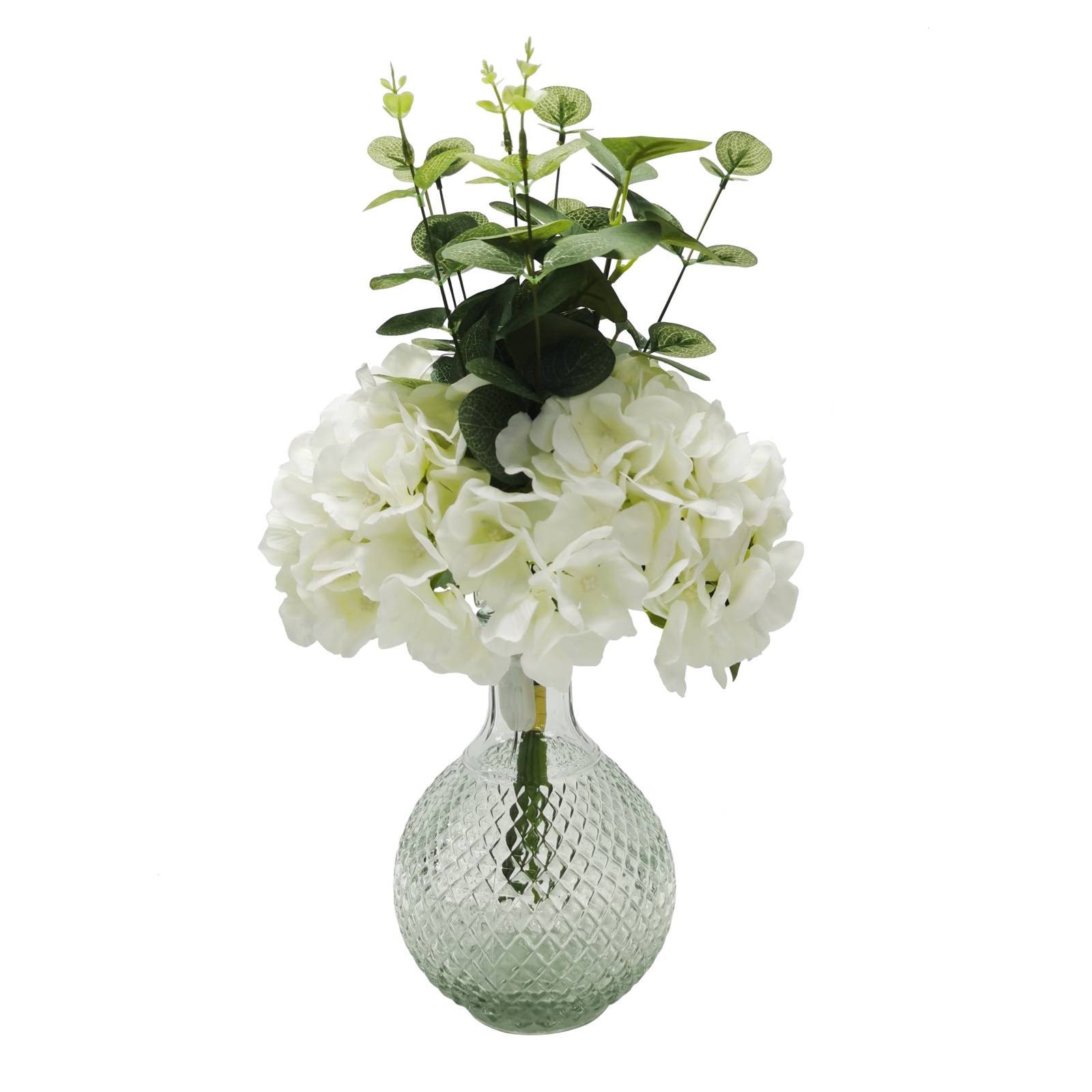 Ecloz - Ecloz - Bouquet de fleurs artificielles Manon Blanc