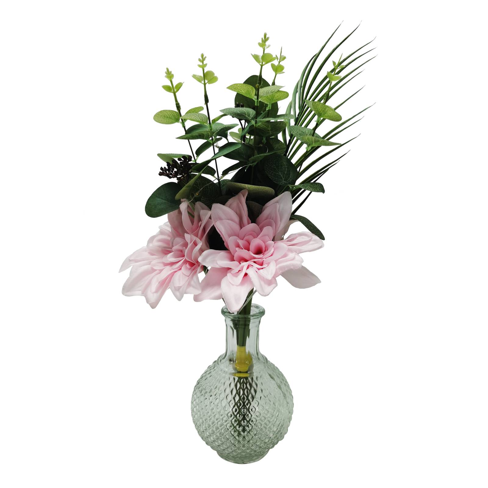 Ecloz - Ecloz - Bouquet de fleurs artificielles Anaelle Rose
