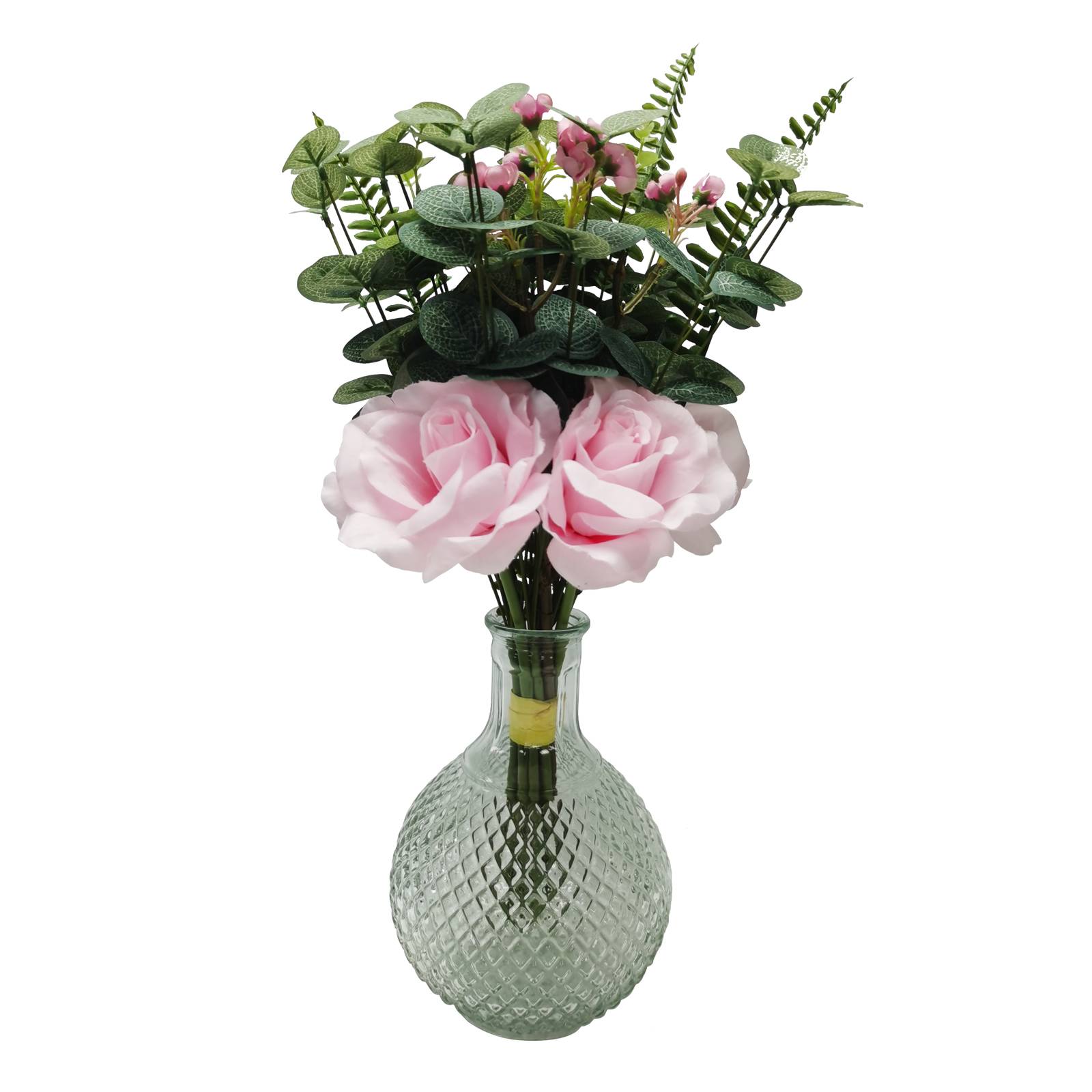 Ecloz - Ecloz - Bouquet de fleurs artificielles Chloe Rose