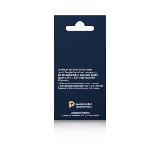 Pure Family - PURE FAMILY - Filtre mousse pour aquarium HARMONIE - Image 4