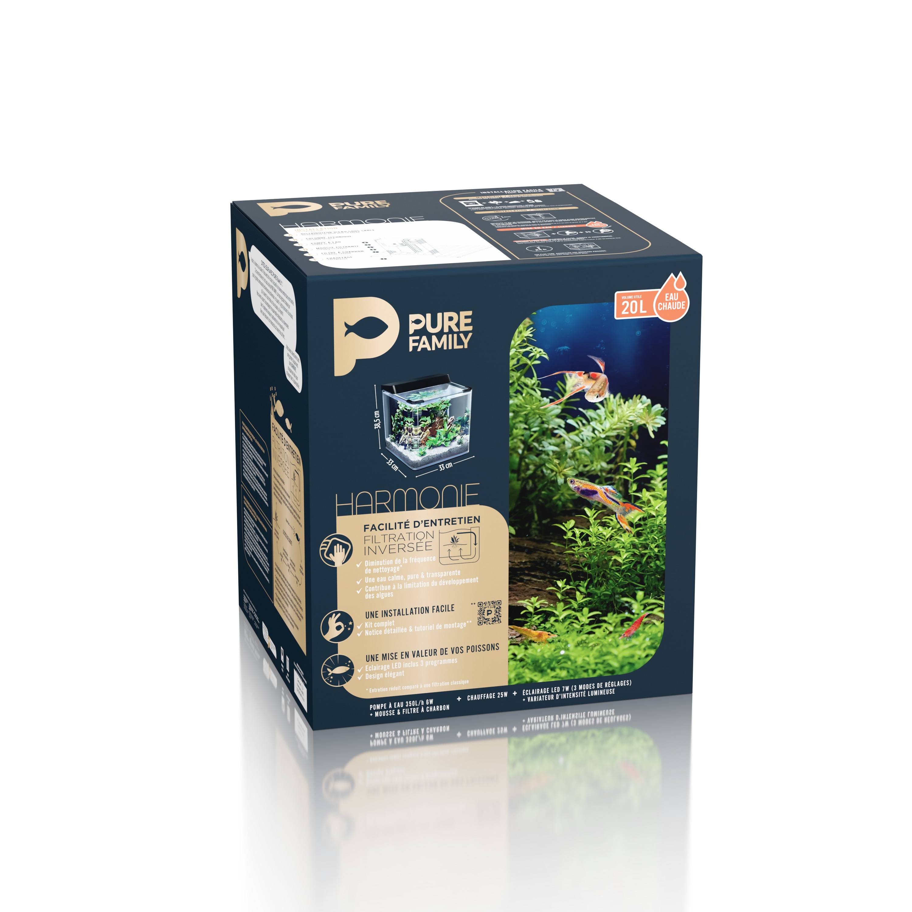 Pure Family - Nano Aquarium Harmonie 20L - Pure Family - Image 2