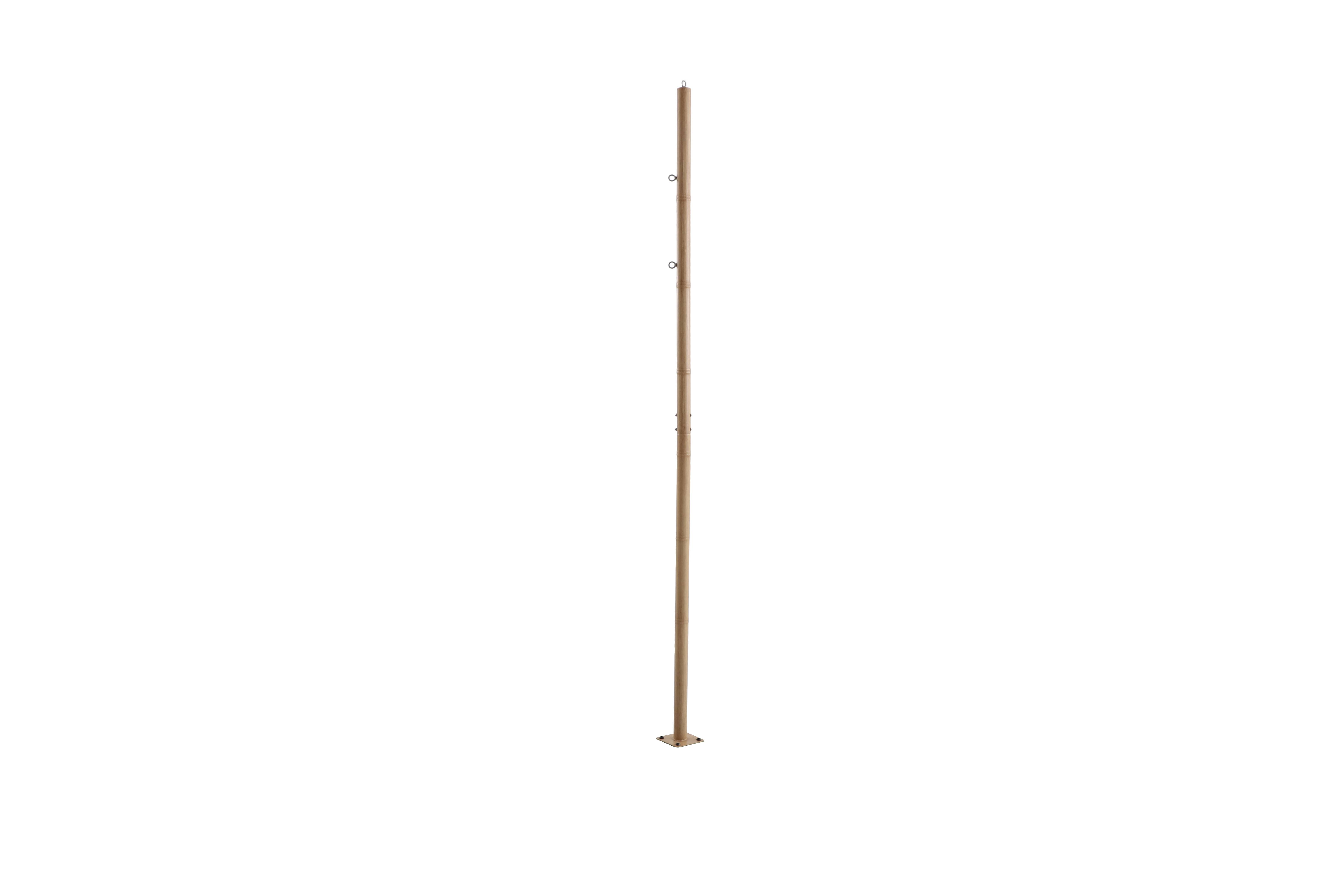 Ecloz - Mât pour voile d'ombrage effet bambou H.2,3m - ECLOZ