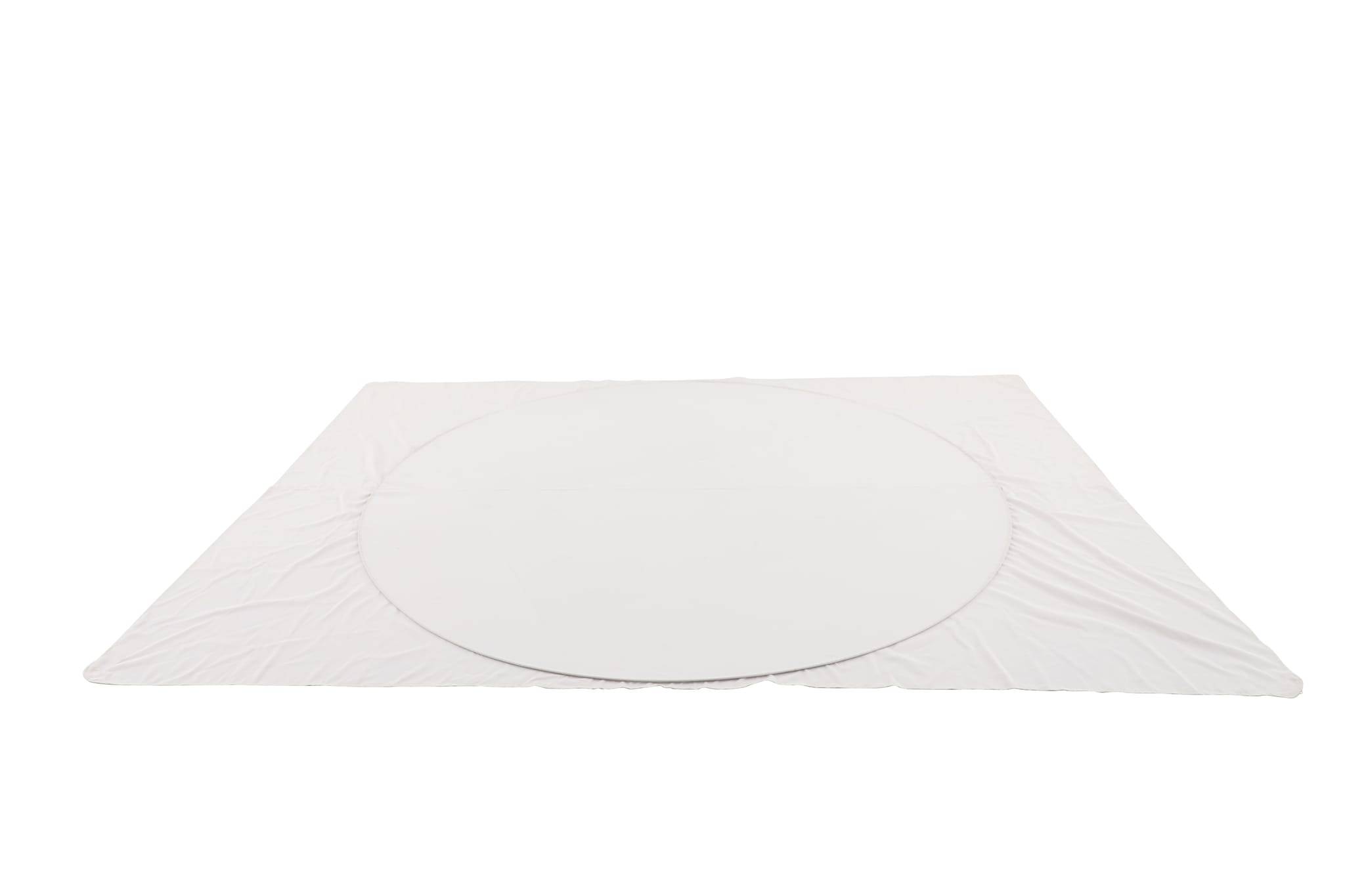 Ecloz - Voile d'ombrage imperméable autoporté rectangle polyester écru 3x4m ECLOZ