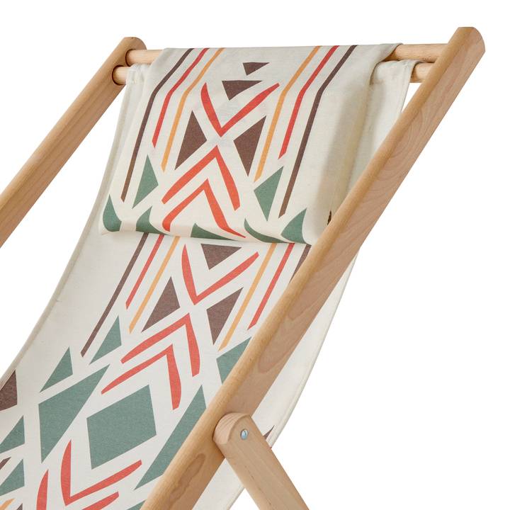Ecloz - Chilienne amovible avec têtière bois turquoise ECLOZ