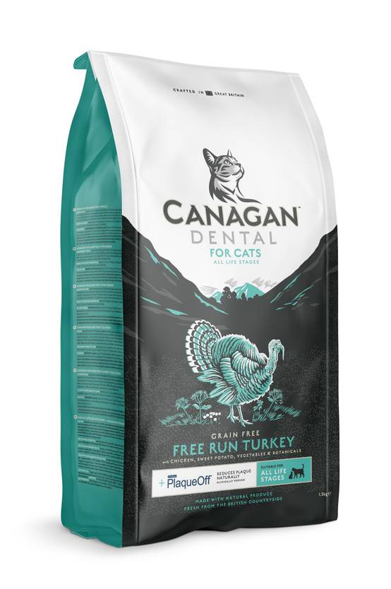 Canagan - Croquettes chat dinde sans céréales pour les dents 375 g - Canagan - Image 2