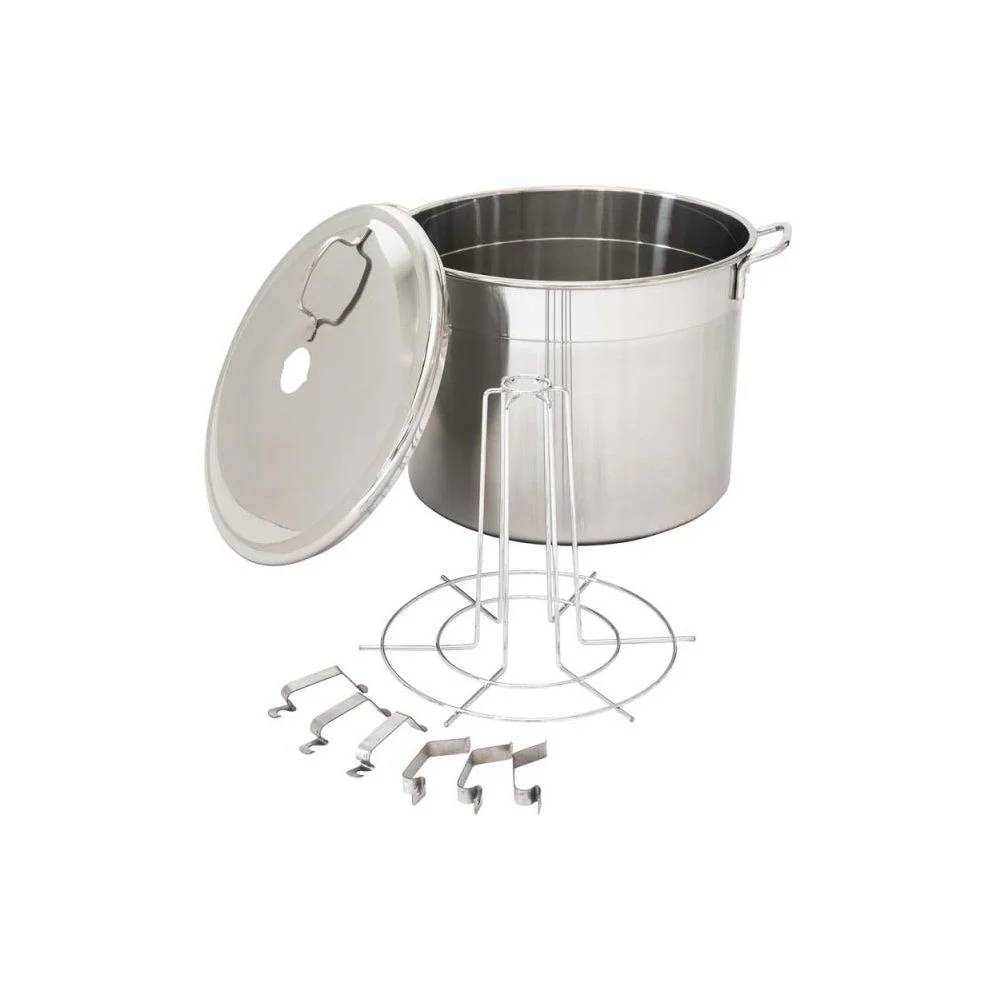 Guillouard - Stérilisateur de bocaux en inox couleur inox Ø35 cm H.27 cm - GUILLOUARD - Imagen 3