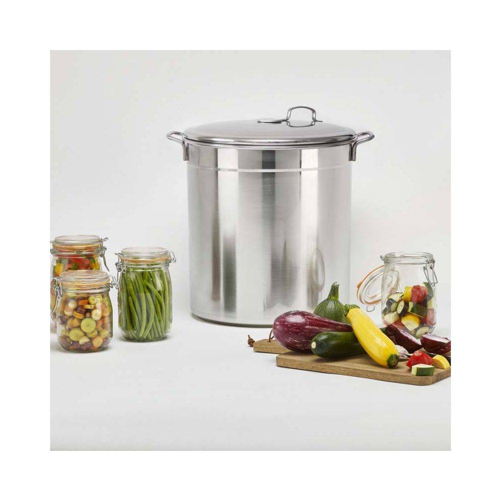 Guillouard - Stérilisateur de bocaux en inox couleur inox Ø35 cm H.27 cm - GUILLOUARD - Imagen 6